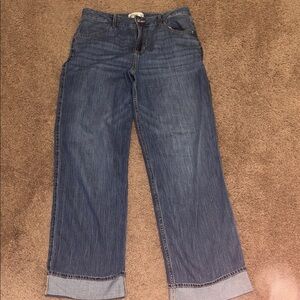 Abercrombie Kids Blue Boyfriend Jeans